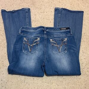 Vigoss Women's Classic Blue Boot Cut Jeans
